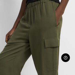 Theory Silk cargos size 0